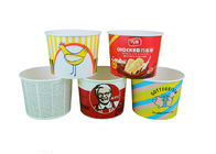 Individual Paper Popcorn Containers For Party , Reusable Popcorn Bucket
