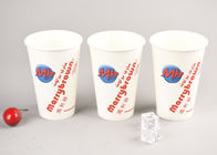 4- Color Printing Takeaway Coffee Cups With Lids Heat Insulation