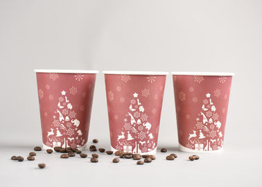 China 12oz reciclable disponible ir tazas de café con la cubierta plástica, color rojo fábrica