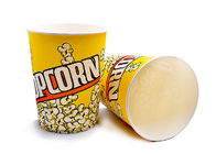 Disposable Custom Printed Popcorn Buckets For Chicken Snacks , Food Grade
