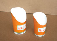 Heavy Weight French Fry Cups Greaseproof For Restaurant , 4 Color Process Printing