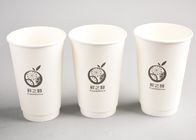 16oz Drinking Insulated Paper Cups Biodegradable For Coffee Shops