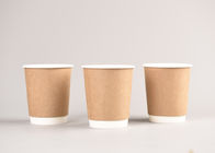 8oz 12oz 16 Oz Paper Cups For Hot Drinks Logo Printing , PE Coated