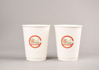 12oz Promotional Double Wall Paper Cups Heat Insulation Take Out Coffee Cups