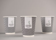 China Tazas triples biodegradables de la pared para la consumición caliente/café, Eco amistoso compañía