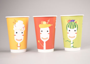 China Aislamiento de calor de papel de encargo de las tazas de café del diseño moderno, tazas de papel impresas fábrica