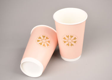 China Calor material de papel de las tazas de café de la capa doble - categoría alimenticia aislada fábrica
