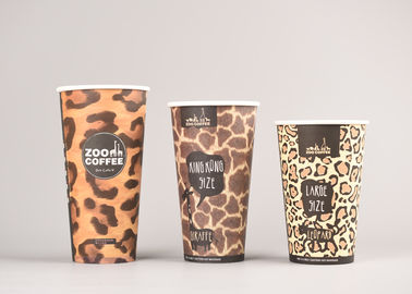 China Las bebidas calientes sacan las tazas de café disponibles con 3 - la impresión en color fábrica